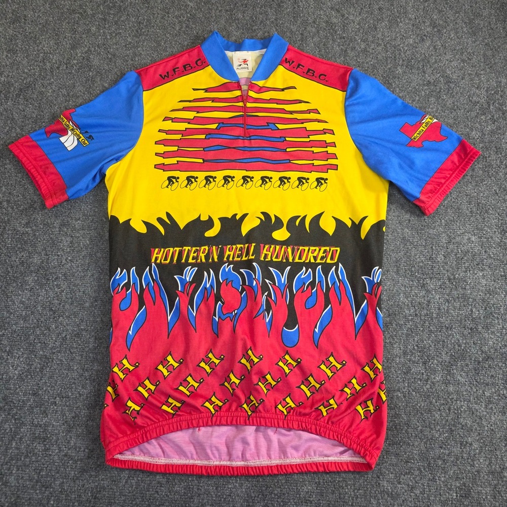 Aussie Cycling Jersey Mens‎ XL Wichita Falls Texas Hotter 'N Hell Bike Race